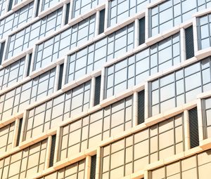Preview wallpaper building, facade, windows, texture, architecture