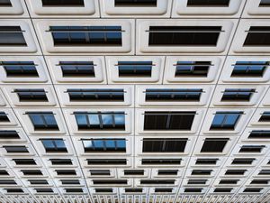 Preview wallpaper building, facade, windows, modern