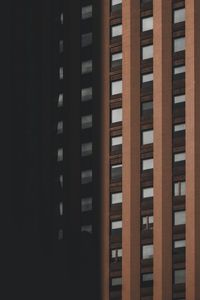 Preview wallpaper building, facade, windows, dark