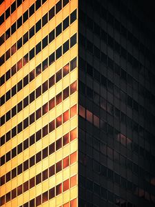 Preview wallpaper building, facade, windows, architecture