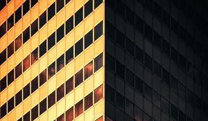 Preview wallpaper building, facade, windows, architecture