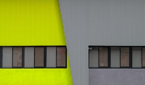 Preview wallpaper building, facade, windows, architecture, surface