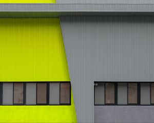 Preview wallpaper building, facade, windows, architecture, surface