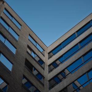 Preview wallpaper building, facade, windows, sky