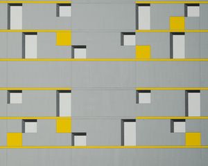 Preview wallpaper building, facade, windows, architecture, minimalism
