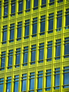 Preview wallpaper building, facade, windows, architecture, green