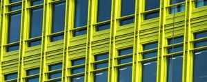 Preview wallpaper building, facade, windows, architecture, green
