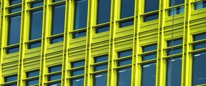 Preview wallpaper building, facade, windows, architecture, green