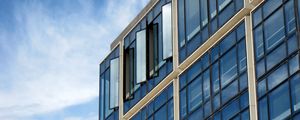 Preview wallpaper building, facade, windows, glass, architecture