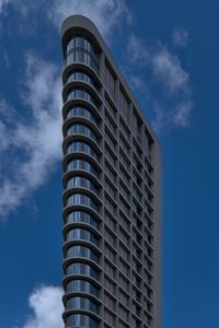 Preview wallpaper building, facade, windows, glass, sky