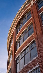 Preview wallpaper building, facade, windows, glass, bricks