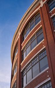 Preview wallpaper building, facade, windows, glass, bricks