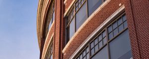 Preview wallpaper building, facade, windows, glass, bricks