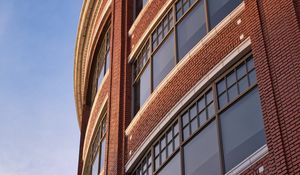 Preview wallpaper building, facade, windows, glass, bricks