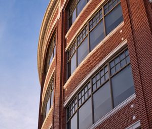Preview wallpaper building, facade, windows, glass, bricks