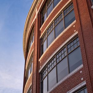 Preview wallpaper building, facade, windows, glass, bricks