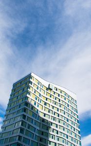 Preview wallpaper building, facade, windows, architecture, shadow, sky