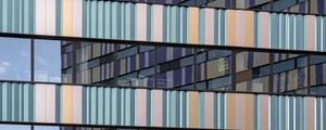 Preview wallpaper building, facade, windows, stripes