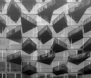 Preview wallpaper building, floors, facade, architecture, bw