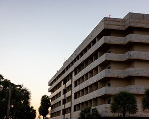 Preview wallpaper building, floors, facade, tree