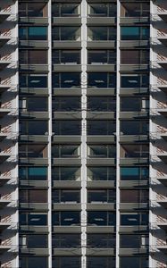 Preview wallpaper building, floors, windows, architecture