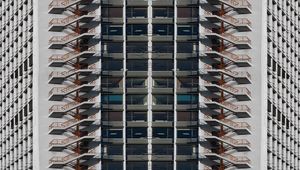 Preview wallpaper building, floors, windows, architecture