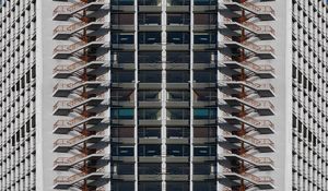 Preview wallpaper building, floors, windows, architecture
