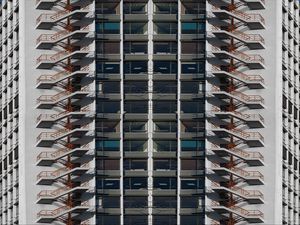 Preview wallpaper building, floors, windows, architecture