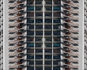 Preview wallpaper building, floors, windows, architecture