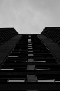 Preview wallpaper building, floors, windows, facade, dark