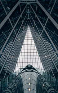 Preview wallpaper building, glass, arch, architecture
