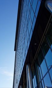 Preview wallpaper building, glass, architecture, construction, bottom view