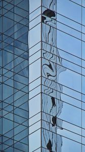 Preview wallpaper building, glass, architecture, facade, reflection
