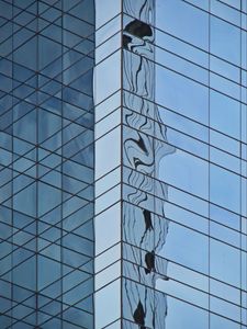 Preview wallpaper building, glass, architecture, facade, reflection
