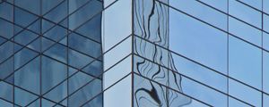 Preview wallpaper building, glass, architecture, facade, reflection