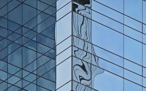 Preview wallpaper building, glass, architecture, facade, reflection