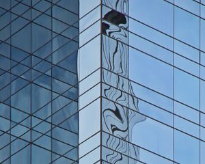 Preview wallpaper building, glass, architecture, facade, reflection