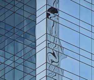 Preview wallpaper building, glass, architecture, facade, reflection