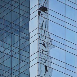 Preview wallpaper building, glass, architecture, facade, reflection