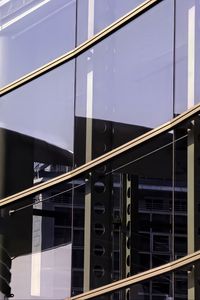 Preview wallpaper building, glass, facade, reflection, metal, beams