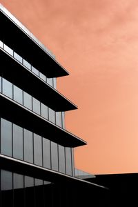 Preview wallpaper building, glass, facade, architecture, minimalism