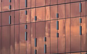 Preview wallpaper building, glass, facade, reflection