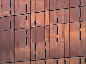 Preview wallpaper building, glass, facade, reflection