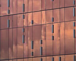 Preview wallpaper building, glass, facade, reflection