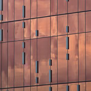 Preview wallpaper building, glass, facade, reflection