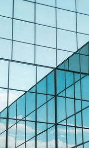 Preview wallpaper building, glass, reflection, architecture