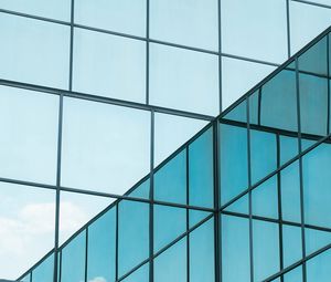 Preview wallpaper building, glass, reflection, architecture