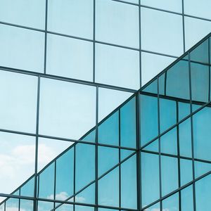 Preview wallpaper building, glass, reflection, architecture