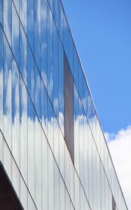 Preview wallpaper building, glass, reflection, sky, architecture