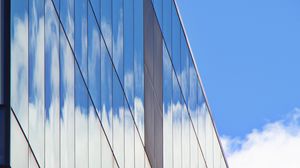 Preview wallpaper building, glass, reflection, sky, architecture